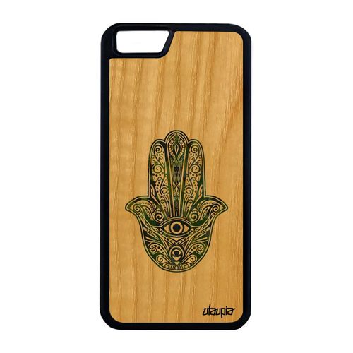 Coque Iphone 6 6s Plus En Bois Silicone Main De Fatma Pas Cher Fatima Vert Iphone 6 Plus Iphone 6s Plus