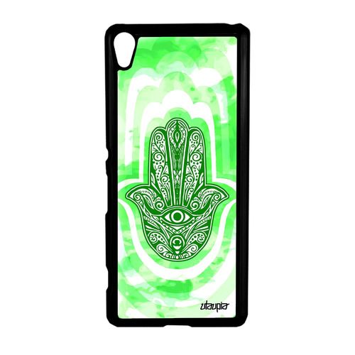 Coque Main De Fatma Xperia Xa Plastique Unique Fatima Vert Talisman 4g Etui Sony Xperia Xa
