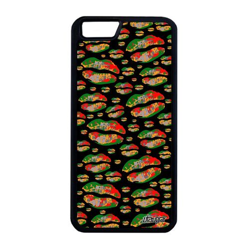 Coque Iphone 6 6s Plus Silicone Bouche Alu Femme Fantaisie Rigide Vert De Iphone 6 Plus Iphone 6s Plus