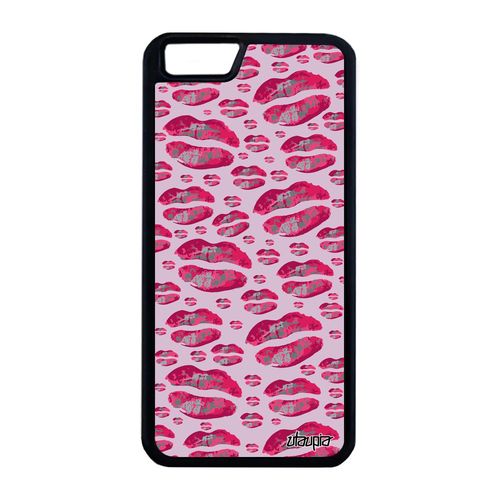 Coque Pour Iphone 6 6s Plus Silicone Smack Mobile Femme Rose Noir A Apple Iphone 6 Plus Iphone 6s Plus