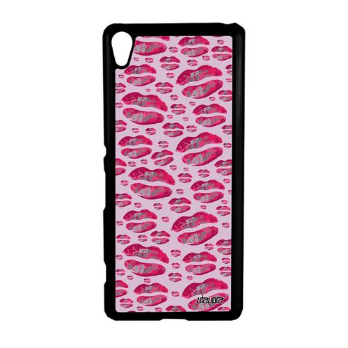Coque Sony Xperia Xa Smack Personnalisé Portable Femme Rose Original Image Fille