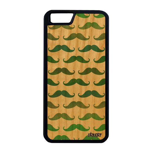 Coque Bois Moustache De Protection Pour Iphone 6 6s Plus Silicone 4g Motif Iphone 6 Plus Iphone 6s Plus
