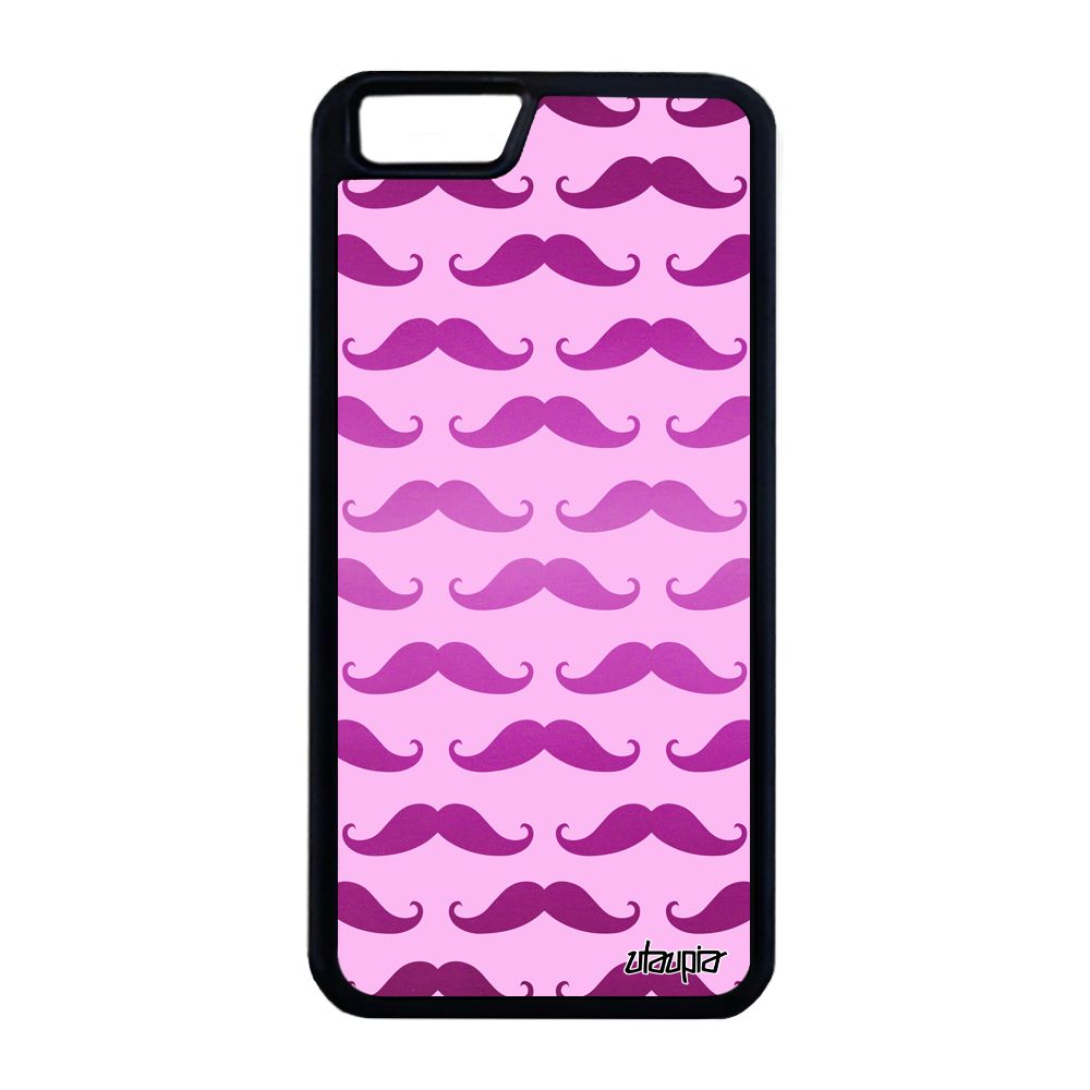 Coque Iphone 6 6s Plus Silicone Moustache Rose Smartphone Swag Imprime Iphone 6 Plus Iphone 6s Plus