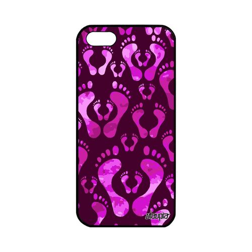 Coque Pied Pour Iphone 5 5s Se Silicone Image Imprime Antichoc Dessin Rose Apple Iphone 5 Iphone 5s Iphone Se