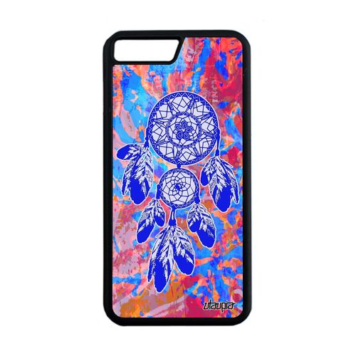 Coque Silicone Iphone 8 Plus Attrape Reve Dreamcatcher Fantaisie Ethnique