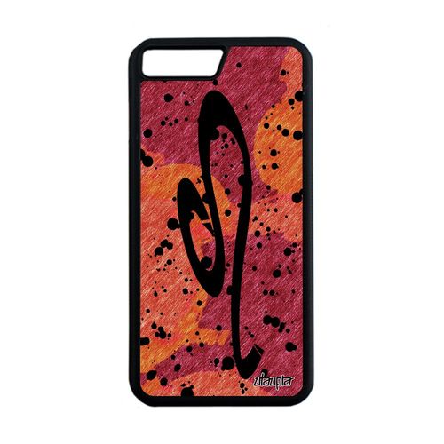 Coque Signe Du Zodiaque Lion Pour Iphone 8 Plus Silicone Univers Rouge 4g