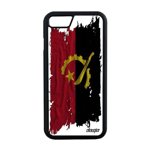 Coque Silicone Iphone 8 Drapeau Angola Angolais Smartphone De Protection A