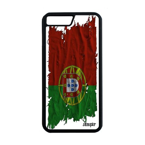 Coque Silicone Iphone 8 Plus Drapeau Portugal Portugais De Protection Foot