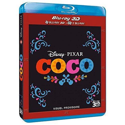 Coco - Blu-Ray 3d + Blu-Ray 2d + Blu-Ray Bonus