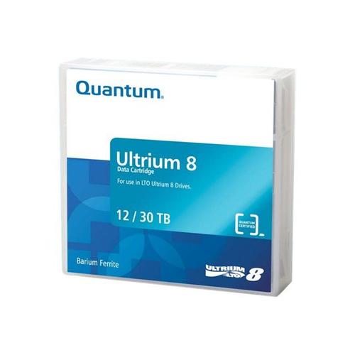 Quantum - LTO Ultrium 8 - 12 To / 30 To - rouge brique