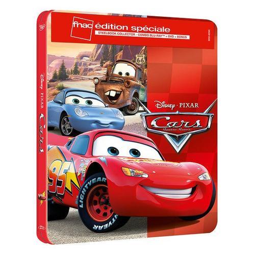 Cars, Quatre Roues - Édition Limitée Exclusive Fnac - Boîtier Steelbook - Blu-Ray + Dvd