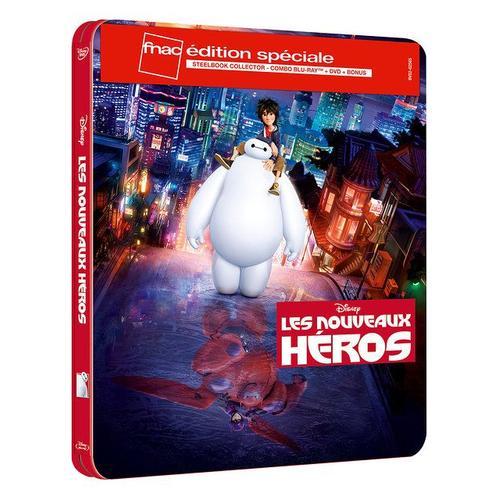 Les Nouveaux Héros - Édition Limitée Exclusive Fnac - Boîtier Steelbook - Blu-Ray + Dvd