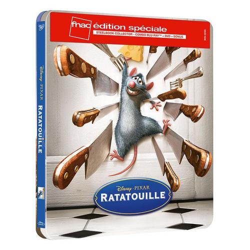 Ratatouille - Édition Limitée Exclusive Fnac - Boîtier Steelbook - Blu-Ray + Dvd