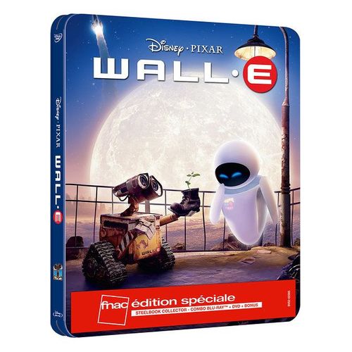 Wall-E - Édition Limitée Exclusive Fnac - Boîtier Steelbook - Blu-Ray + Dvd