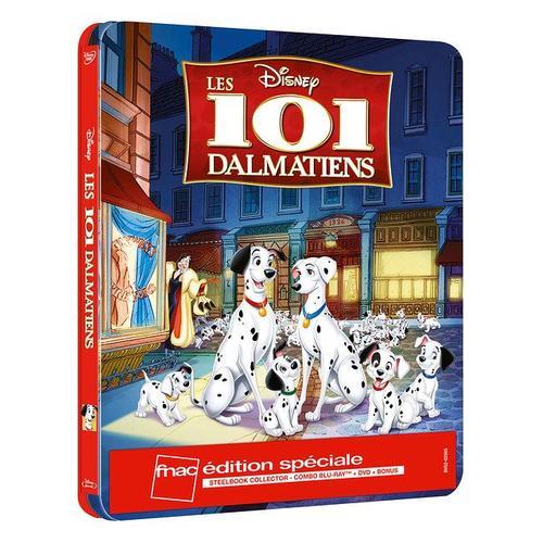 Les 101 Dalmatiens - Édition Limitée Exclusive Fnac - Boîtier Steelbook - Blu-Ray + Dvd