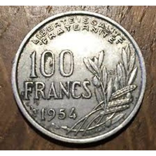 100 Francs 1954