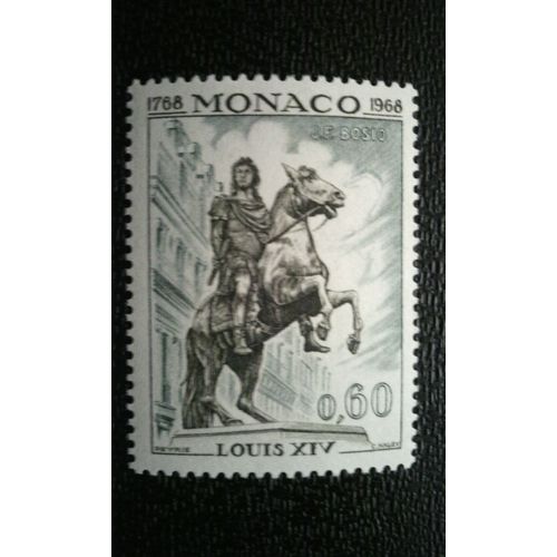 Timbre Monaco (Yt 767 ) 1968 Louis Xiv
