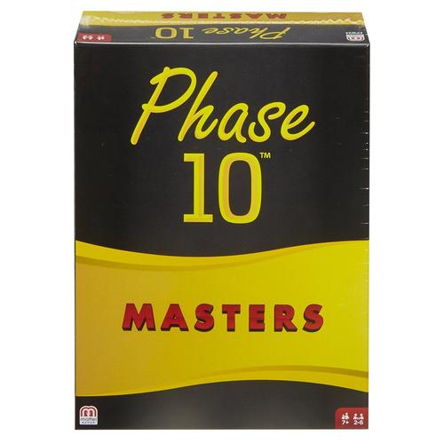 Mattel Jeux Fpw34 Phase 10 Masters Jeu De Cartes