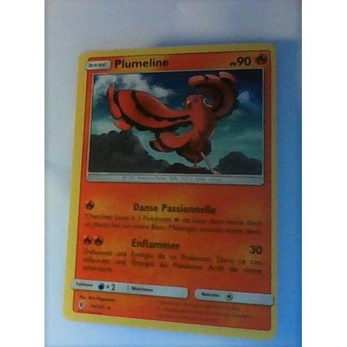 Carte Pokémon Plumeline - 90 Pv - Soleil Et Lune Gardiens Ascendants 14/145 Neuve - Fr