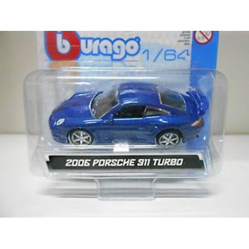 Porsche 911 Turbo 2006 - 1/64 Ème-Bburago
