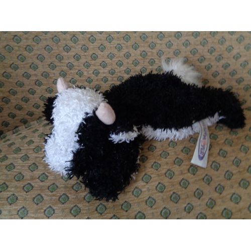 Peluche Doudou Vache Billes Relaxantes Mary Meyer 21 Cm