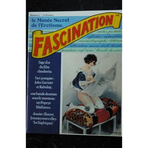 Fascination 02 N° 2 Popeye Les Saphiques Liane De Pougy Icart Charme Vintage Erotic N&B