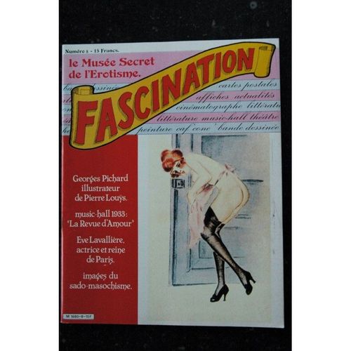 Fascination 08 N° 8 Georges Pichard Music-Hall 1933 Eve Lavalliere Henri De Regnier