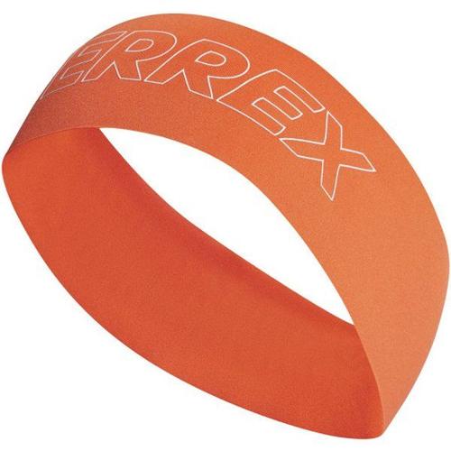 Adidas Terrex Aeroready Headband - Bandeau Semi Impact Orange / White M/L - M/L