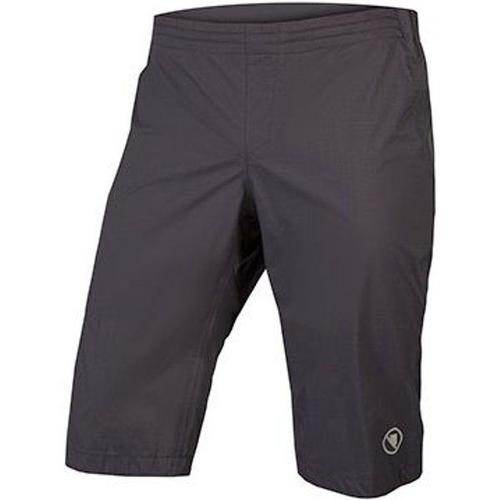 Gv500 Waterproof Short - Pantalon Pluie Vélo Homme Anthracite Xxxl - Xxxl