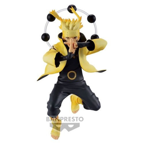 Banpresto Naruto Shippuden - Uzumaki Naruto - Figurine Vibration Stars 14cm