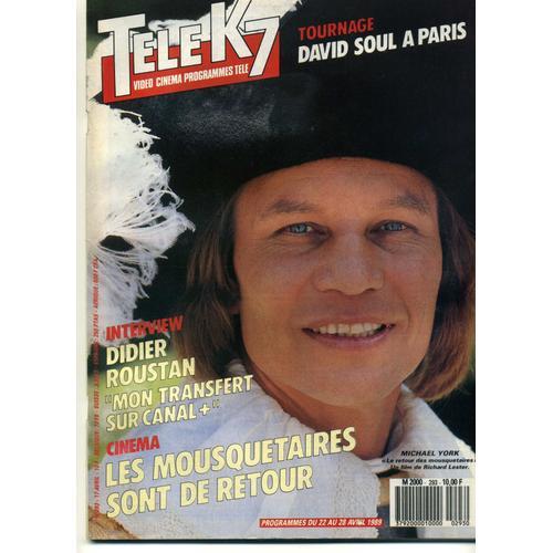 Télé K7 293 - David Soul - Line Renaud - Didier Roustan - Sean Connery - Christine Pascal