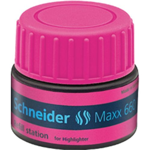 Schneider Station De Recharge Maxx 660 Rose Pour Surligneur