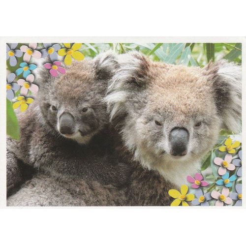 N°99 - Stickers Image Panini Disney Animaux Bebes Calins
