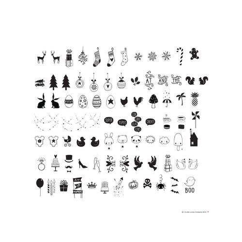 Set De Symboles Pour Lightbox - A Little Lovely Company