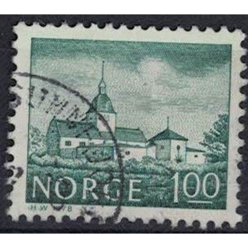 Norvège 1978 Oblitéré Rond Used Manor House Manoir Austratt Austrat Su