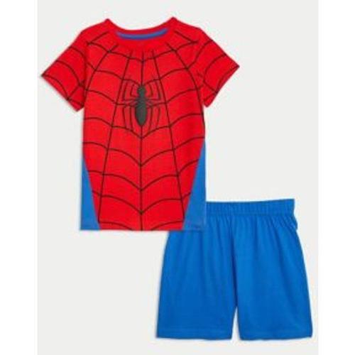 Pyjama 100 % Coton À Motif Spider-Man¿ (Du 2 Au 8 Ans) - Rouge