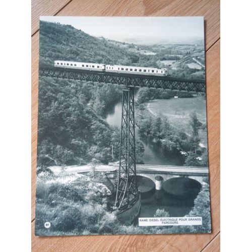 Willy Ronis - Collection L'équipement Technique De La France - Rame Diesel Électrique Pour Grands Parcours