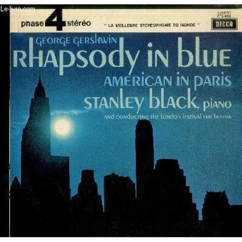 Disque Vinyle 33t : Rhapsody In Blue - American In Paris