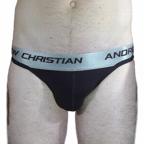 Andrew Christian - Jockstrap / String Show-It Jock Thonk Noir Taille S