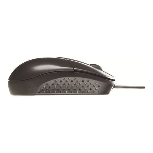 HP Optical USB Travel Mouse - Souris - optique - 3 boutons - filaire - USB