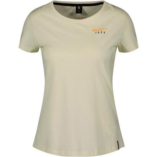 Women's Retro S/S T-Shirt Taille Xs, Beige