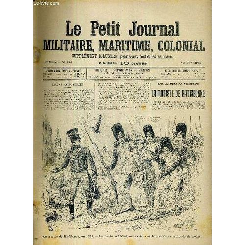 Les Miettes De L'histoire - La Modiste De Ratisbonne Illustré D'une Gravure Au Combat De Ratisbonne En 1809.