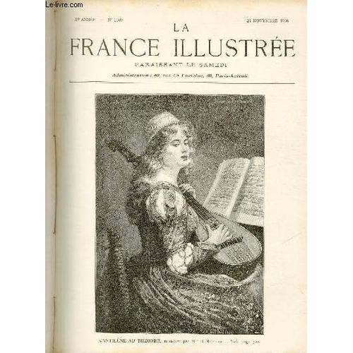 La France Illustree N° 1669 - Cantilène Au Theorbe, Miniature Par Mme H.Richard.