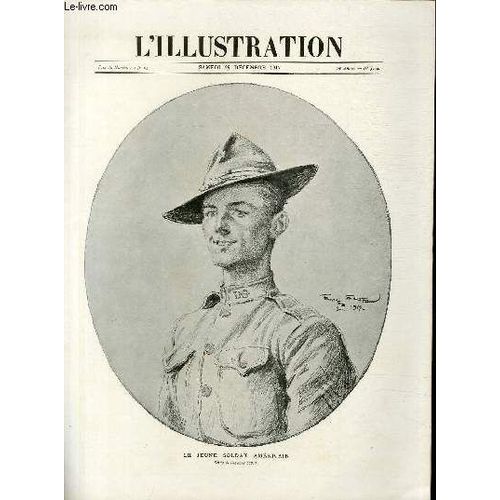 L'illustration Journal Universel N° 3904 - Le Jeune Soldat Américain, Dessin De Georges Scott.