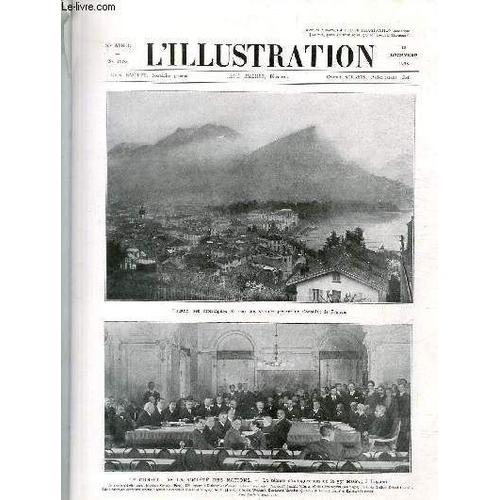 L'illustration Journal Universel N° 4476 - Le Conseil De La Société Des Nations, La Séance D'inauguration De La 53e Session, À Lugano.