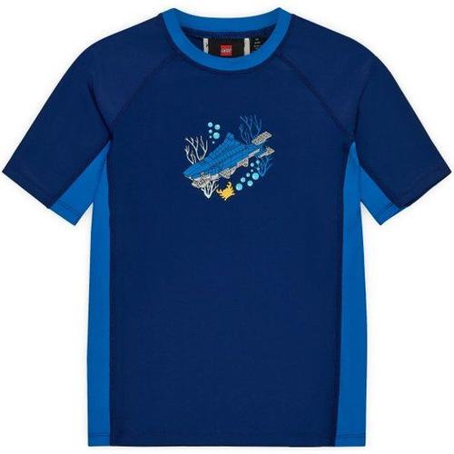 Lego Kid's Aris 305 Swim T-Shirt S/S Lycra Taille 92, Bleu
