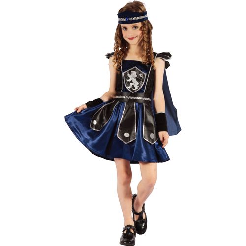 Déguisement Chevalier Lion Royale Fille - Taille: L 10-12 Ans (130-140 Cm)