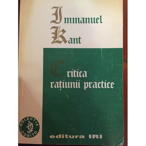 Critica Ratiunii Practice