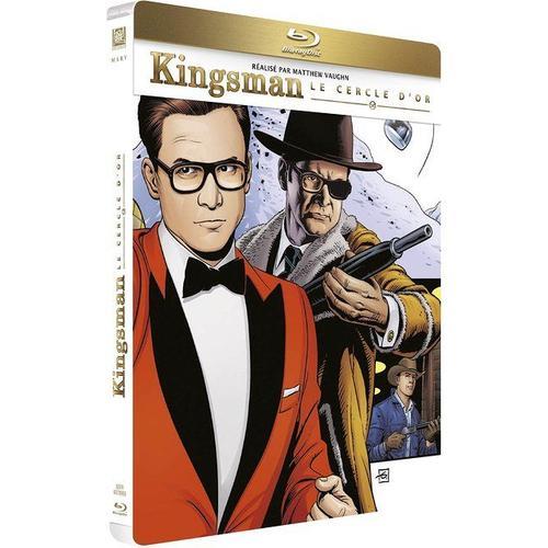 Kingsman 2 : Le Cercle D'or - Édition Steelbook Blu-Ray + Digital Hd