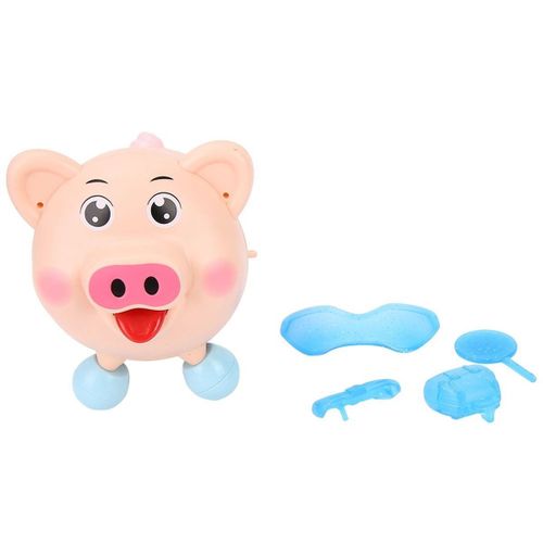 Musique Électrique Et Musique Légère, Danse, Joli Jouet Pour Enfants En Forme De Cochon Klb